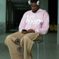 "B8RN" PINK ZIP-UP HOODIE (Pre-Order)