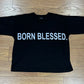 "NEW B8GINNING" TEE (Black)