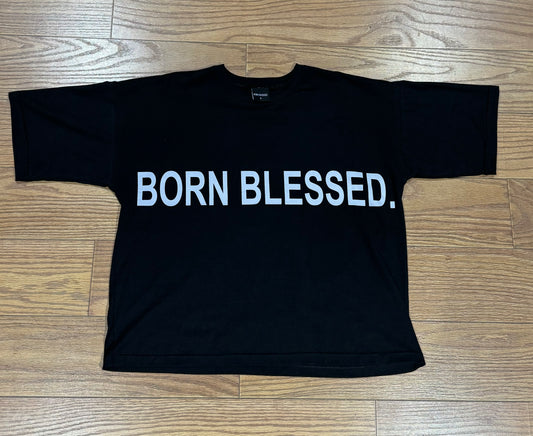 BORN BLESSED TEE (Black)