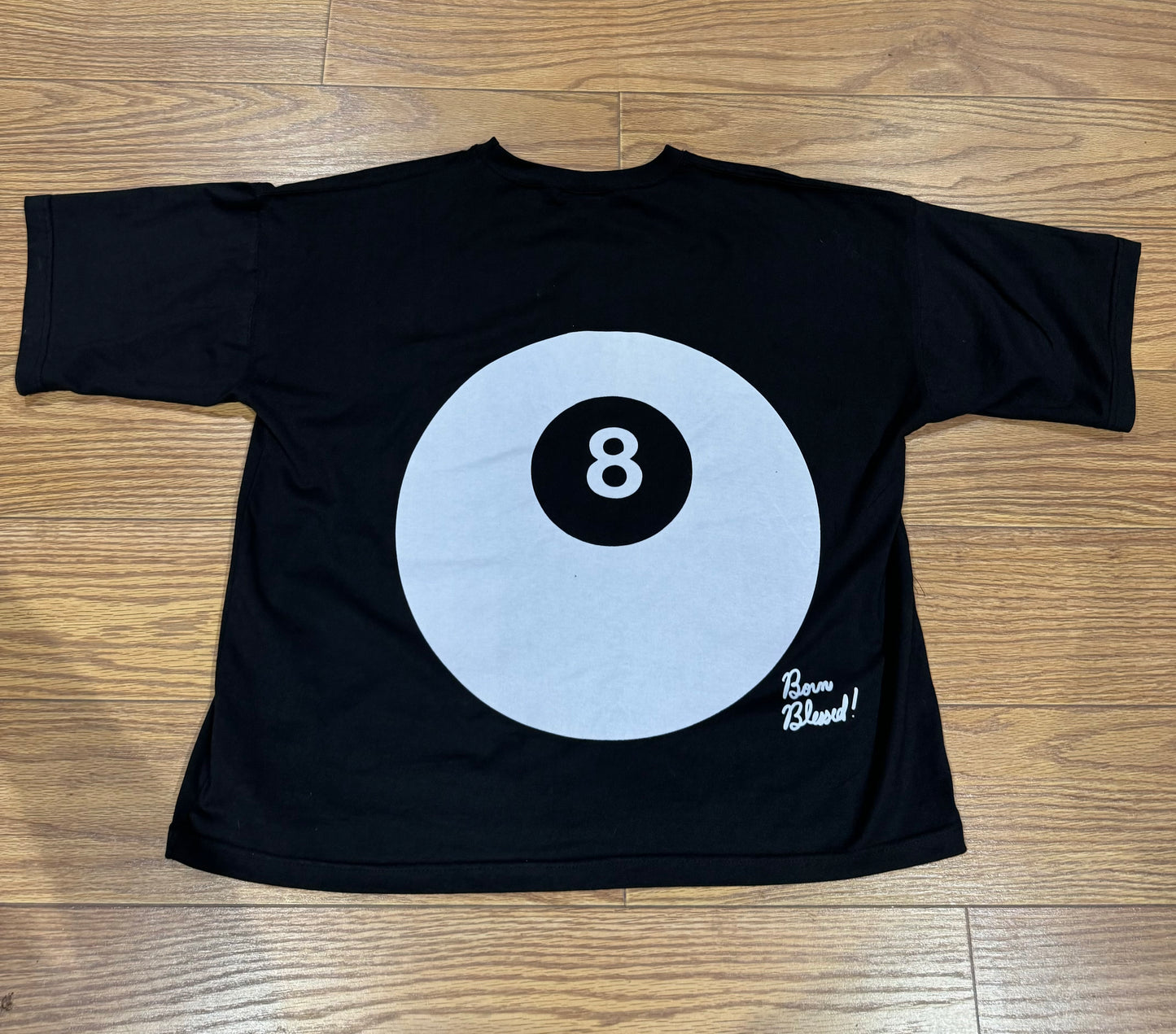 "NEW B8GINNING" TEE (Black)